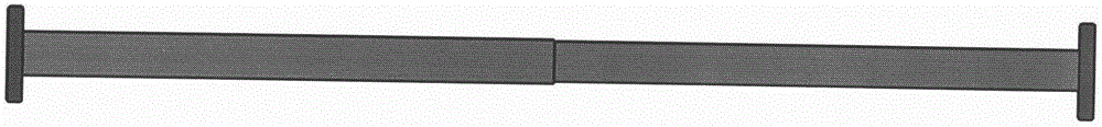 免打孔可伸缩杆的制作方法