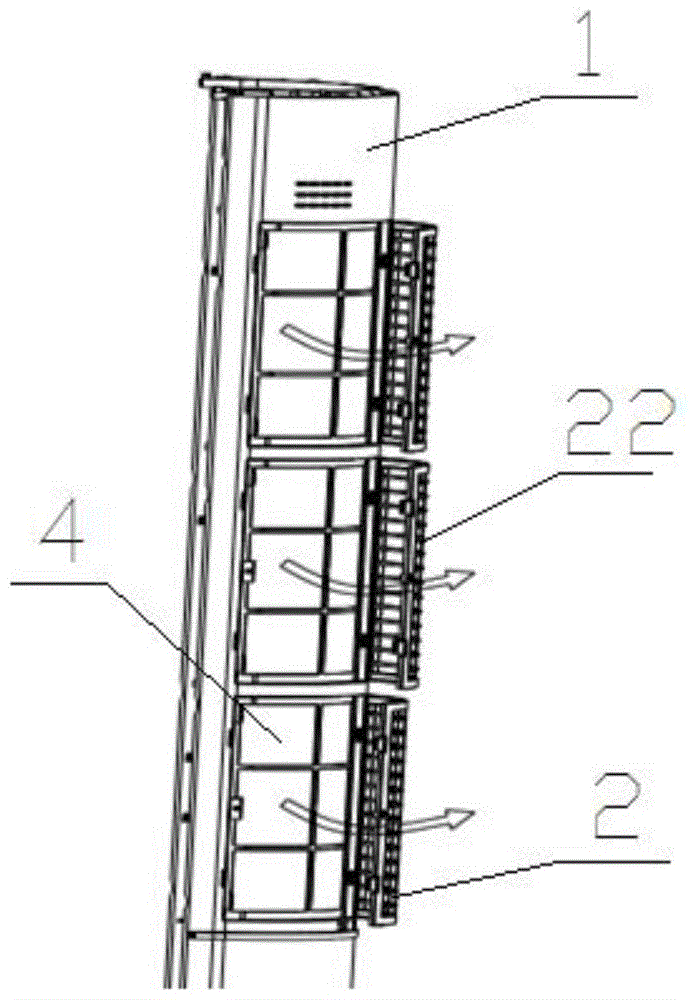 空调器室内机进风口净化装置的制作方法