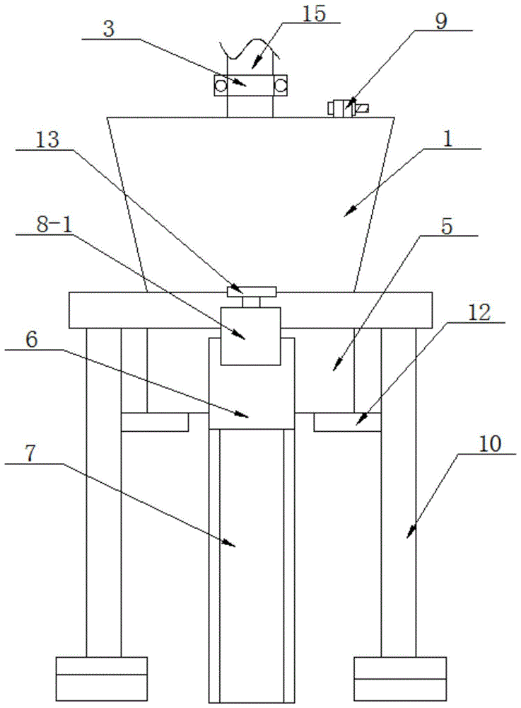 一种多功能的建筑施工用混凝土浇筑料斗的制作方法