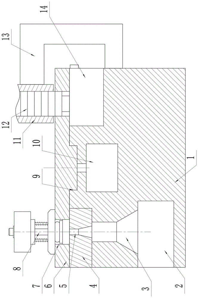 一种机械制造模具板冲压穿孔装置的制作方法