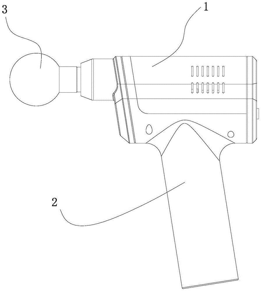 摇摆冲击的筋膜枪的制作方法
