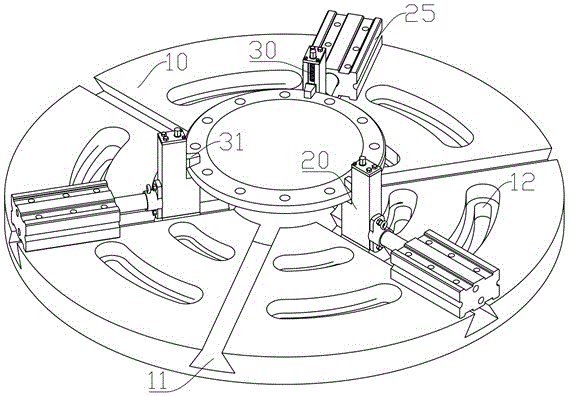 一种用于轴端盖板固定的夹具的制作方法