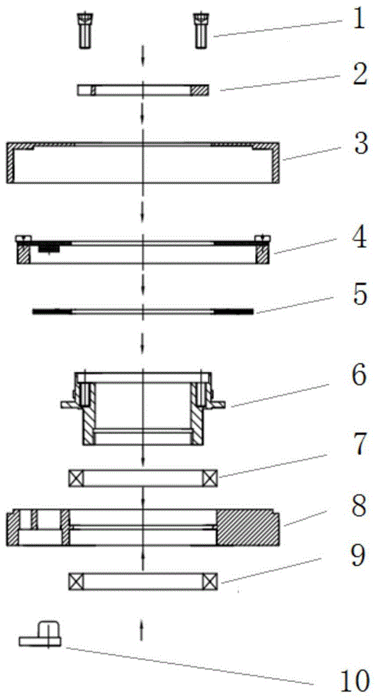 空心轴锥度挤压式编码器的制作方法