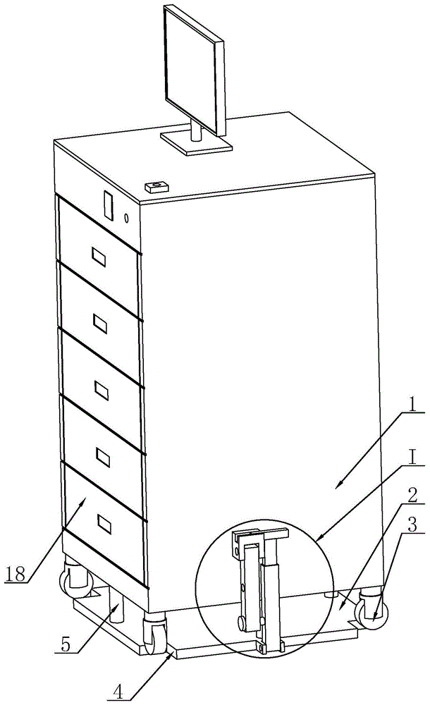 一种病区智能备用药品管控柜的制作方法