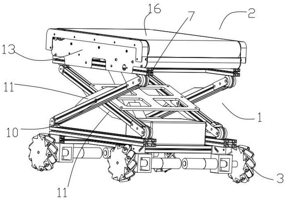 一种可升降AGV小车的制作方法