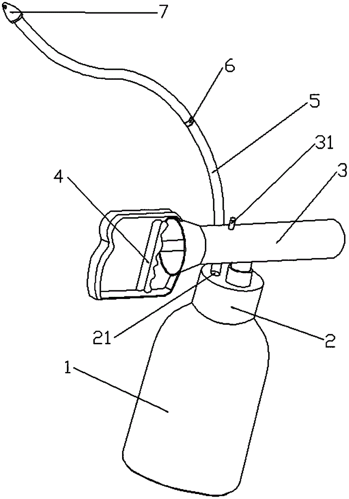 一种肿瘤科护理用鼻咽冲洗装置的制作方法