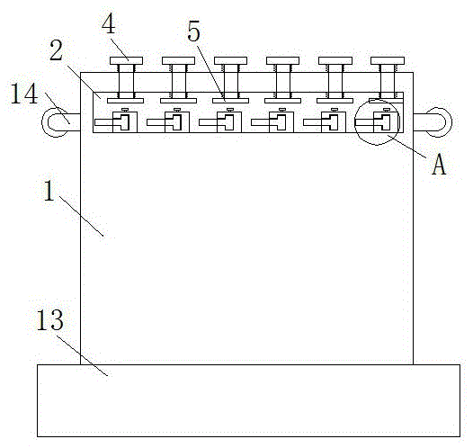 一种具有固定根部功能的火龙果育苗装置的制作方法