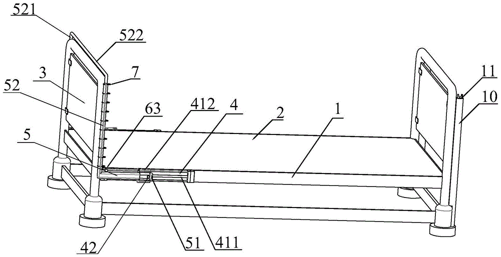 具有隔离结构的病床的制作方法