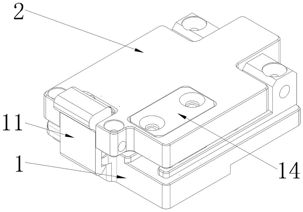 新型排线fpc压扣结构的制作方法