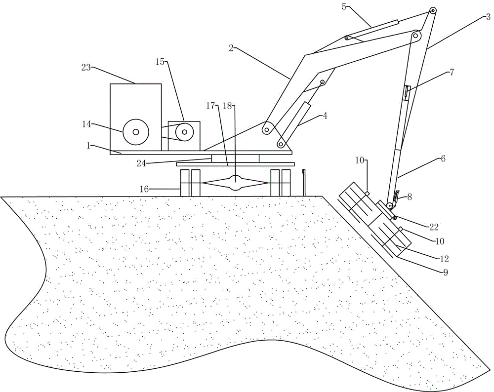 自走式高速公路边坡修剪机的制作方法