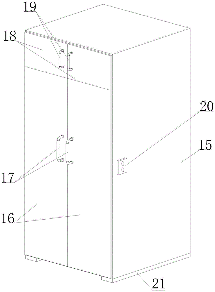 方便拿取衣物的智能衣柜的制作方法