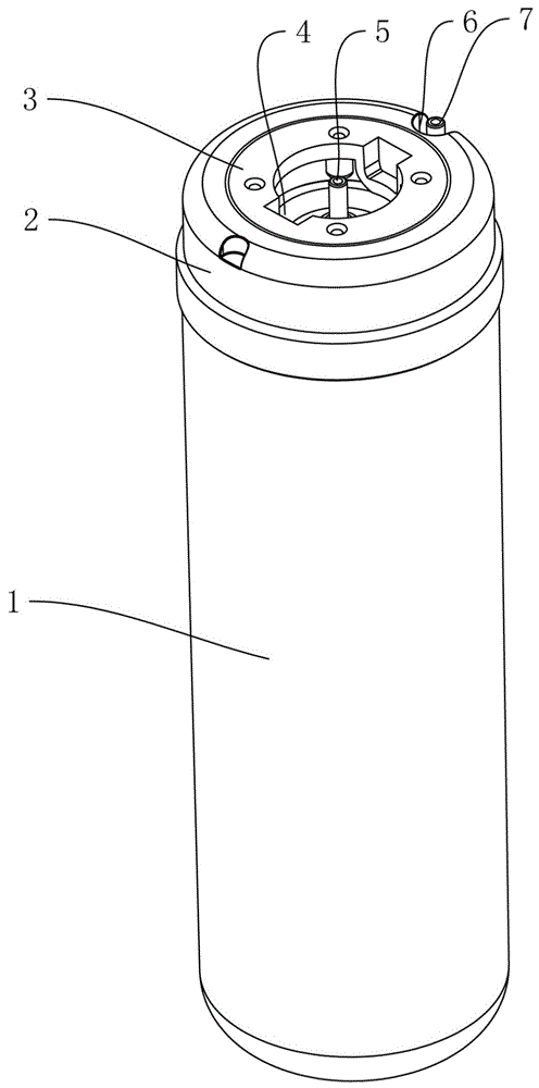 一种气驱动上出水快出口的制作方法