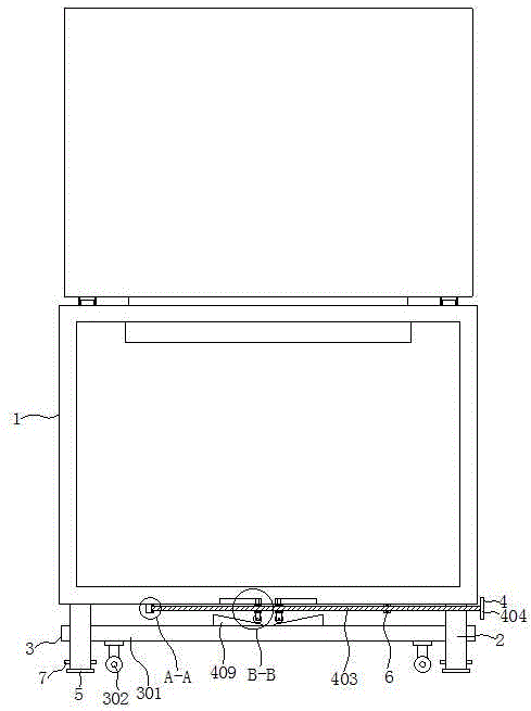 一种方便使用的生物安全柜的制作方法