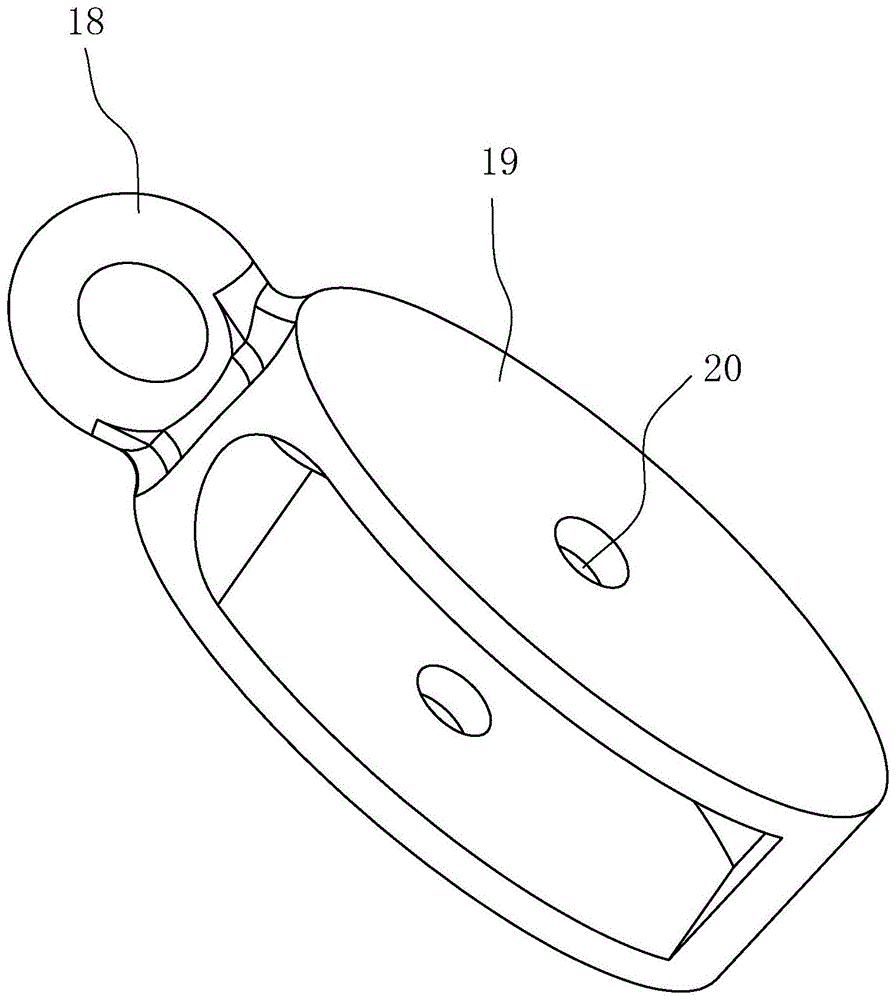 滑轮架钻孔定位夹具的制作方法