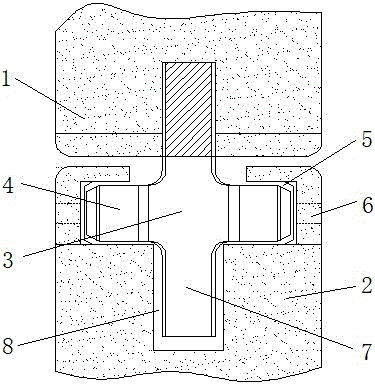 一种装配式剪力墙用十字连接结构的制作方法