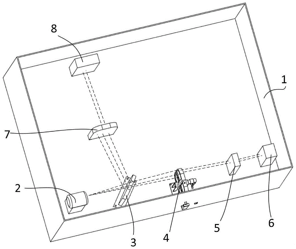 一种双光束分光光度计检测光路结构的制作方法