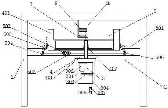 一种基于3D打印机同步输出的运动机构的制作方法