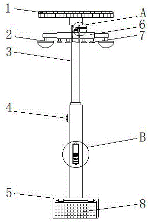 一种组合式园林景观灯灯具的制作方法