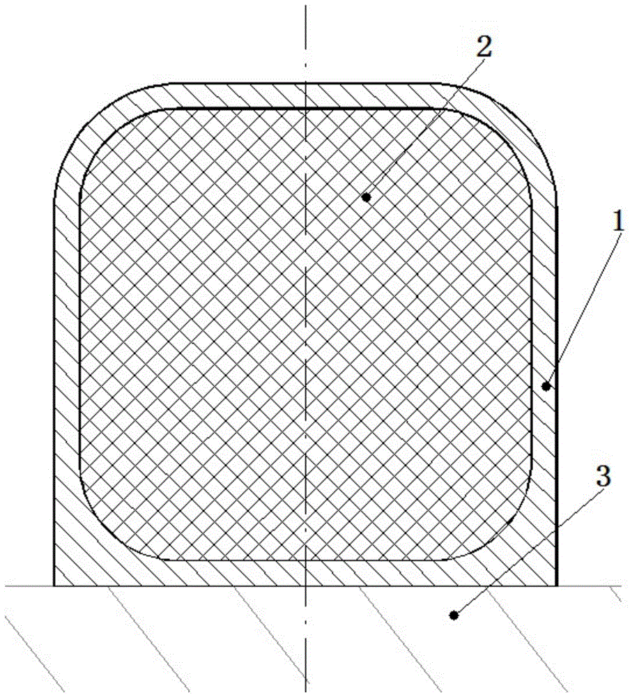 一种基于发泡材料填充的船舶护舷的制作方法