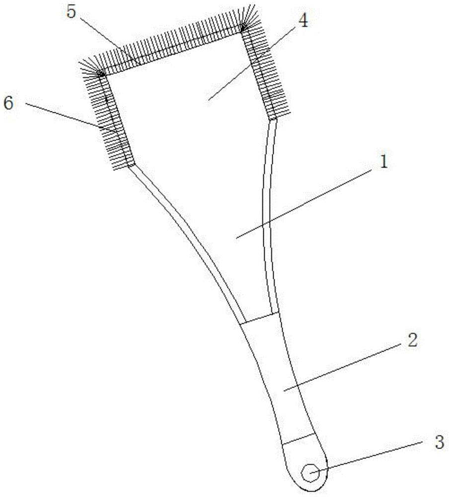 一种多功能直角刷子的制作方法