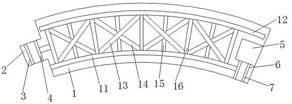 盾构管片拼接结构的制作方法