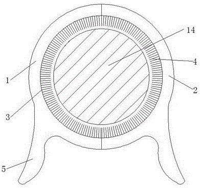 一种圆柱状物体专用粉刷刷子的制作方法