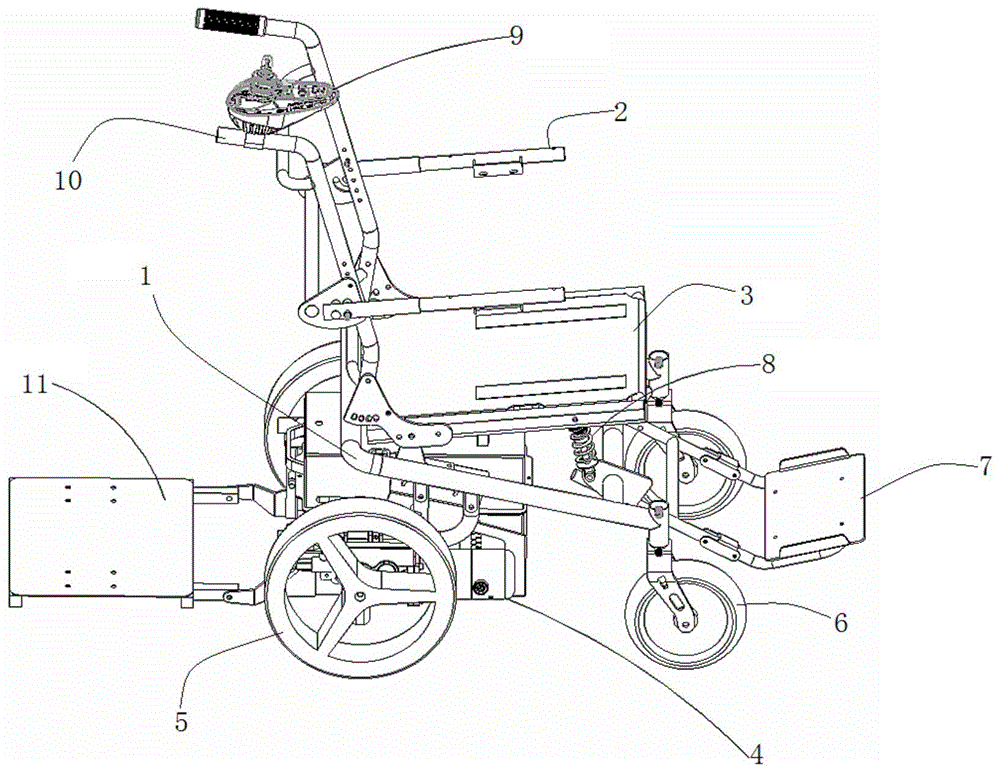 一种多功能电动轮椅的制作方法