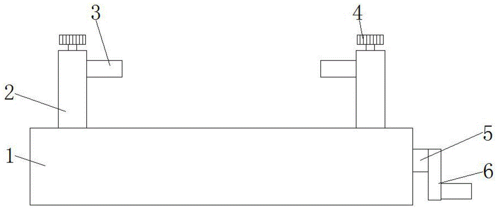 一种PCB树脂塞孔导气垫板生产用定位装置的制作方法