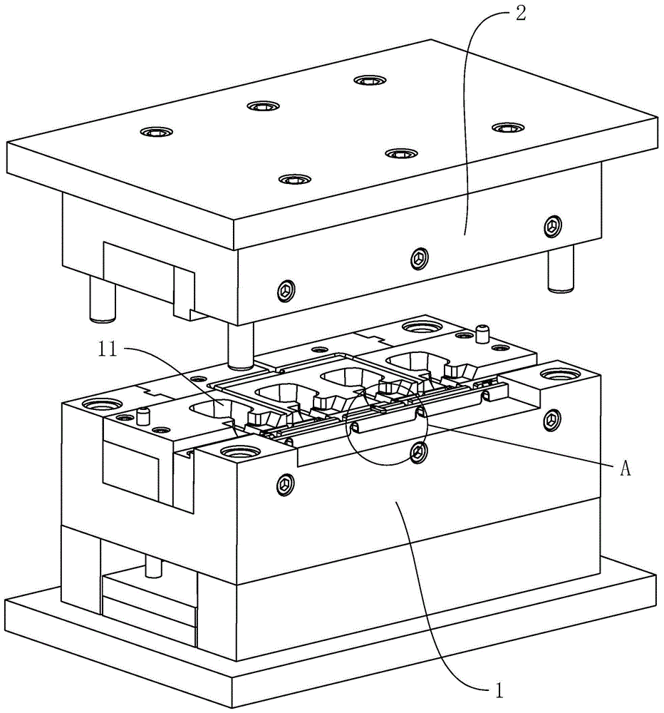 一种定位准确的三芯插头注塑模具的制作方法