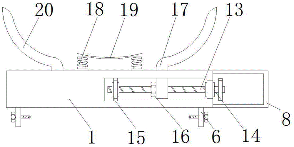 一种具有整体调节防护结构的钳夹式重型罐体桥架的制作方法