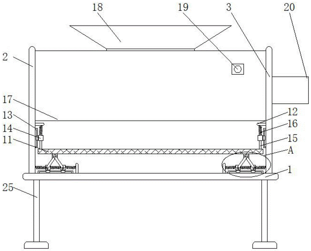 一种建筑砂石筛选装置的制作方法