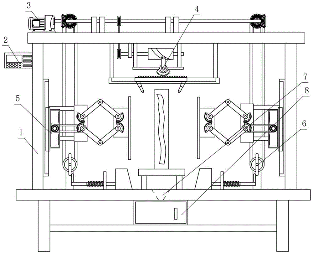 一种纺织品布料染色加工装置的制作方法