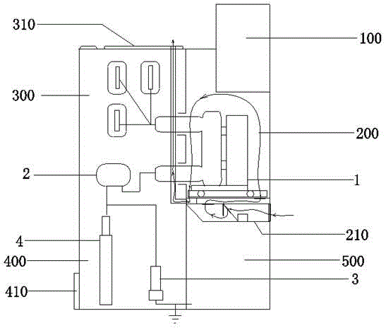 一种高压电气开关柜的制作方法