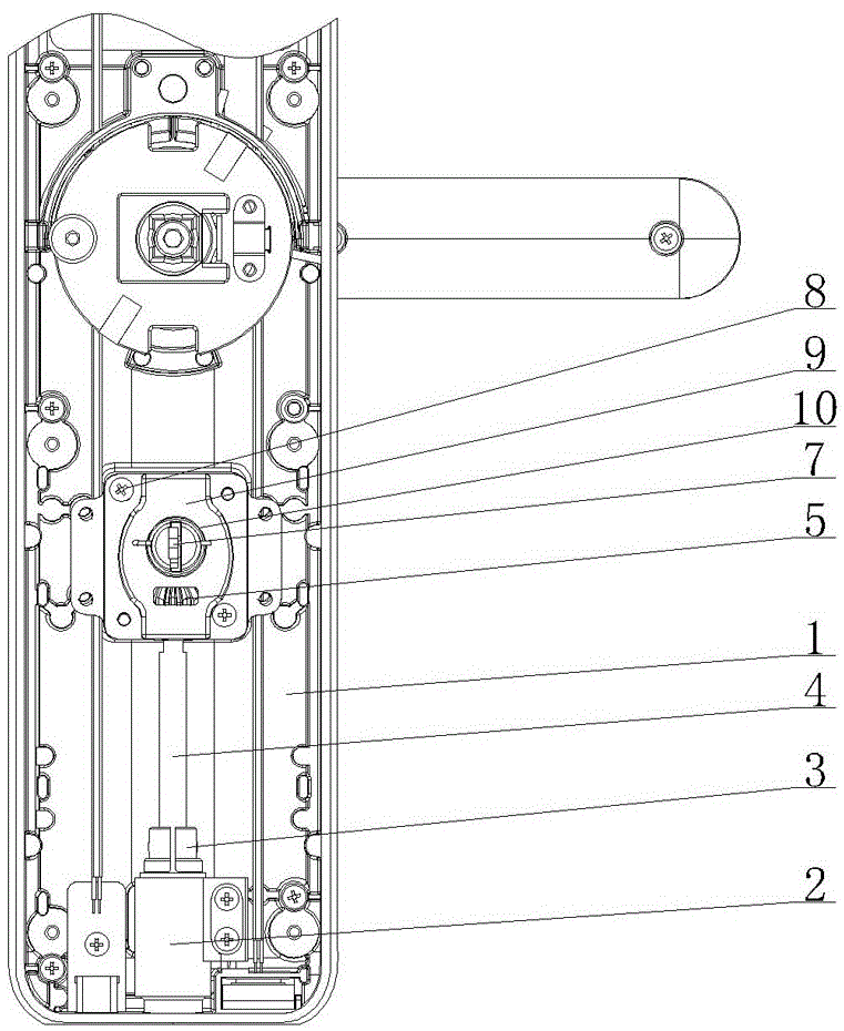 锁具的机械锁结构的制作方法