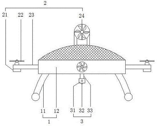 一种空气环境检测用无人机的制作方法