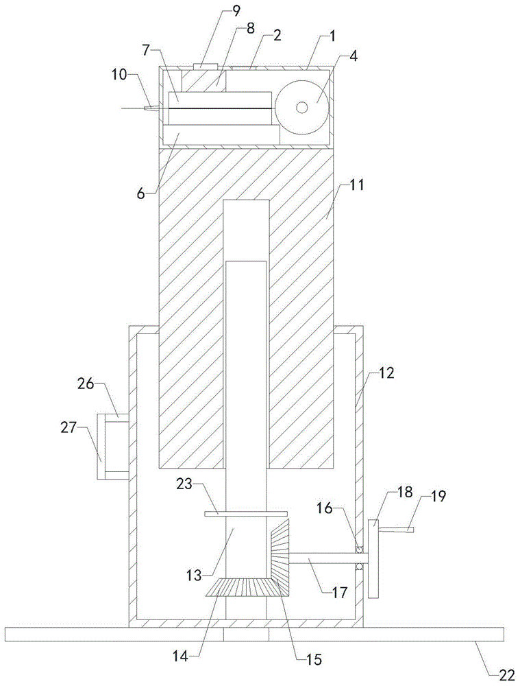 一种水电安装辅助线画取装置的制作方法