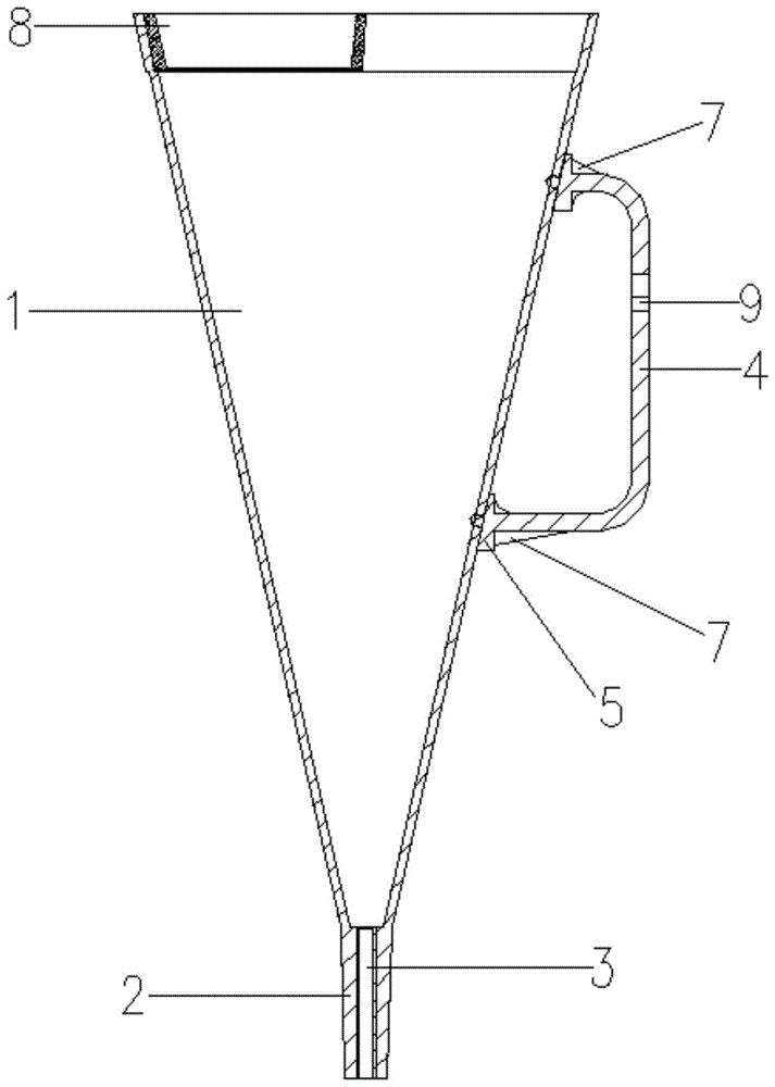 一种马氏漏斗的制作方法