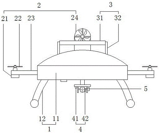 一种便携式测绘无人机的制作方法