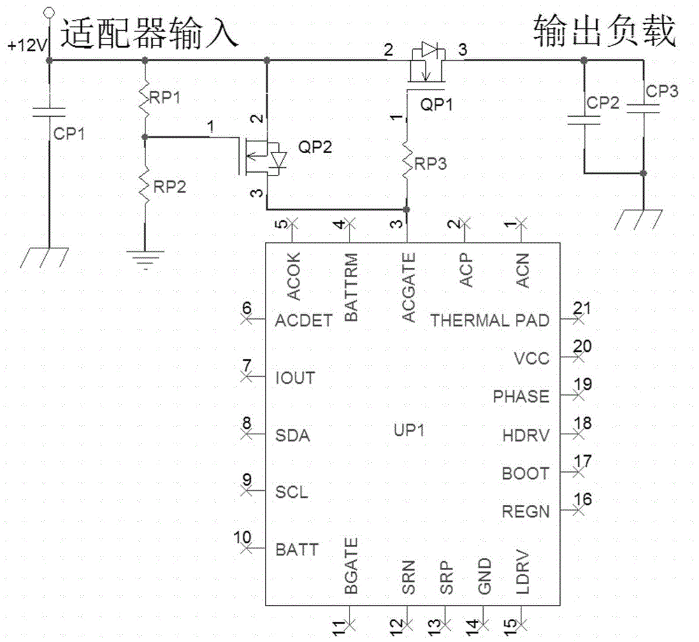 一种防止适配器反接的装置的制作方法