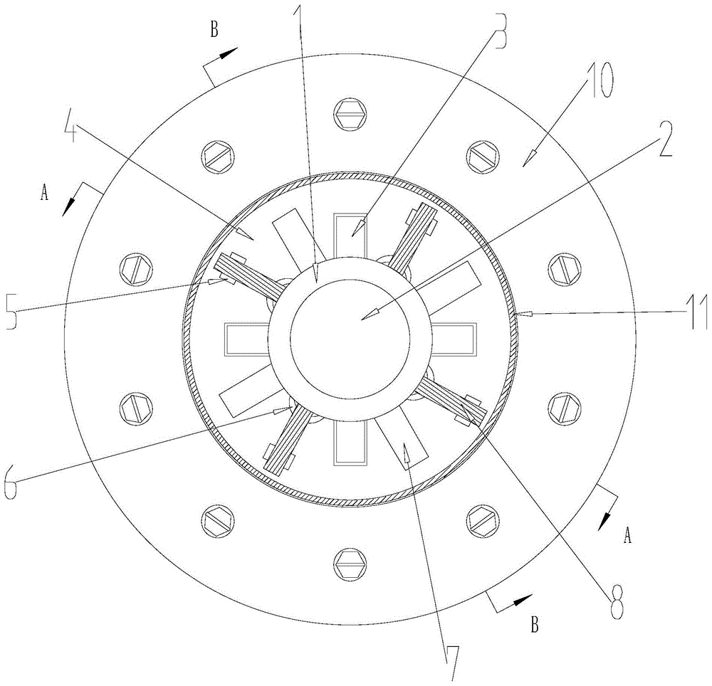 一种钢管杆用防松装置的制作方法