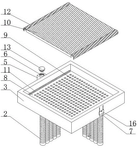 一种建筑管理用辅助沙盘结构的制作方法