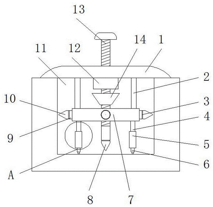 一种路桥建筑用应急填坑装置的制作方法