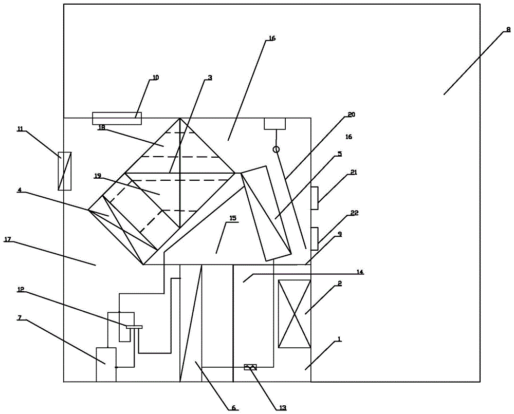 一种烘干室热泵换热装置的制作方法