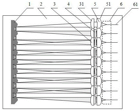 一种小型结构的波分复用和解复用器的制作方法