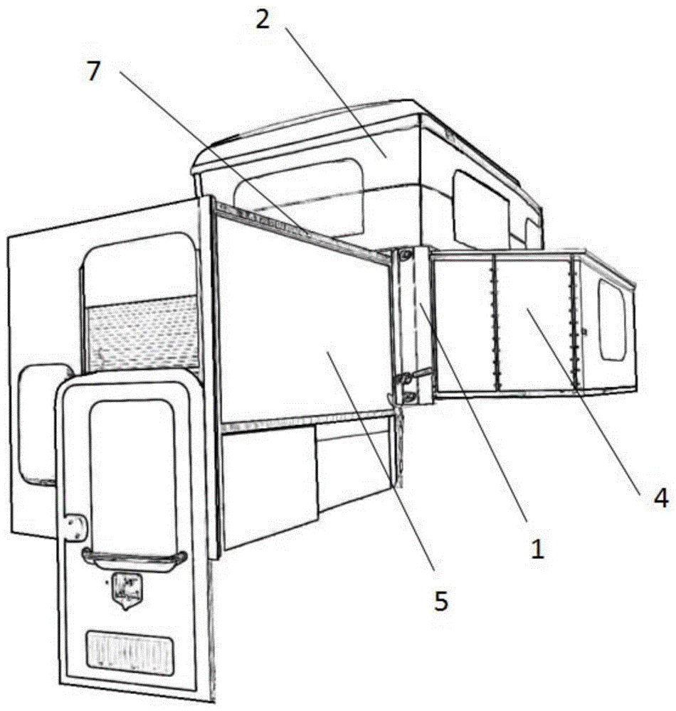 一种扩展式车厢及房车的制作方法