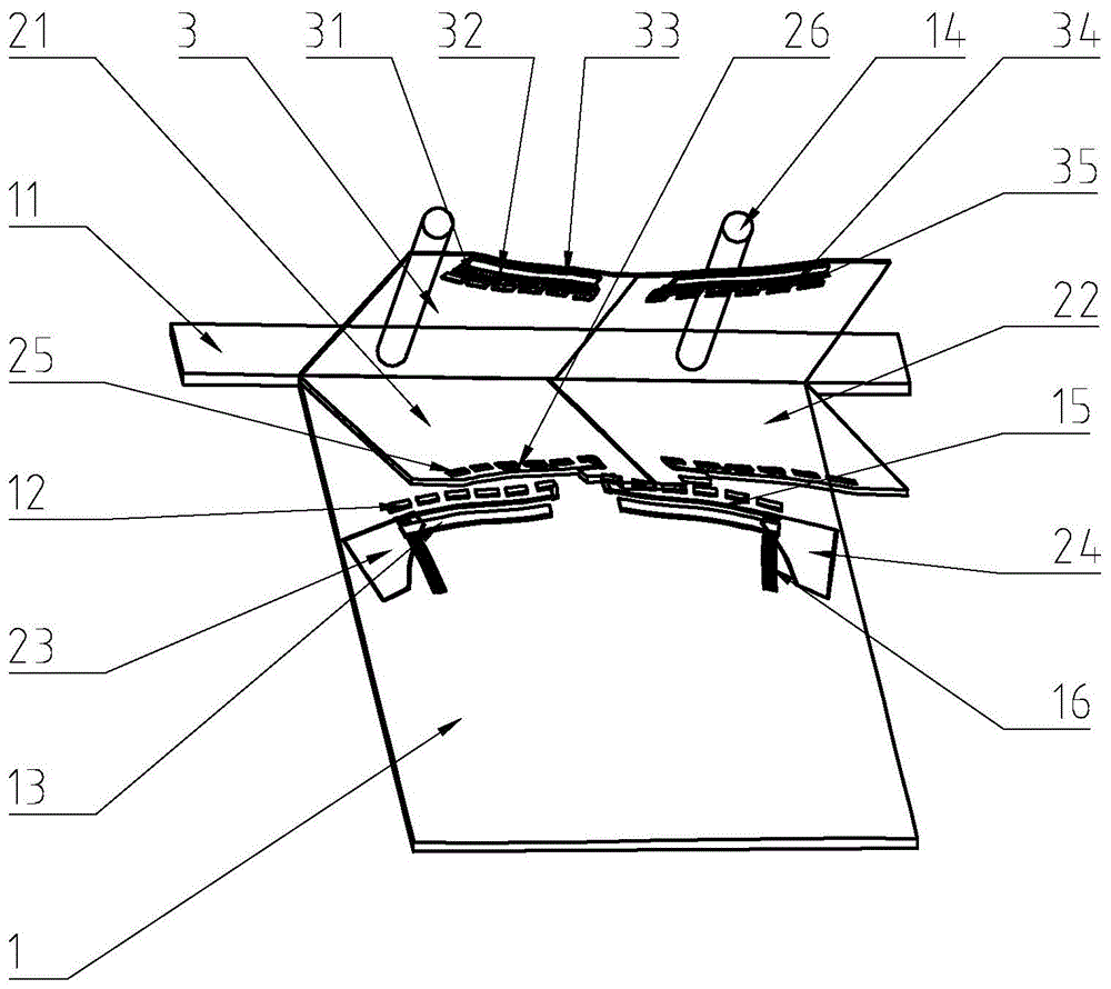 一种西服肩缝模板的制作方法