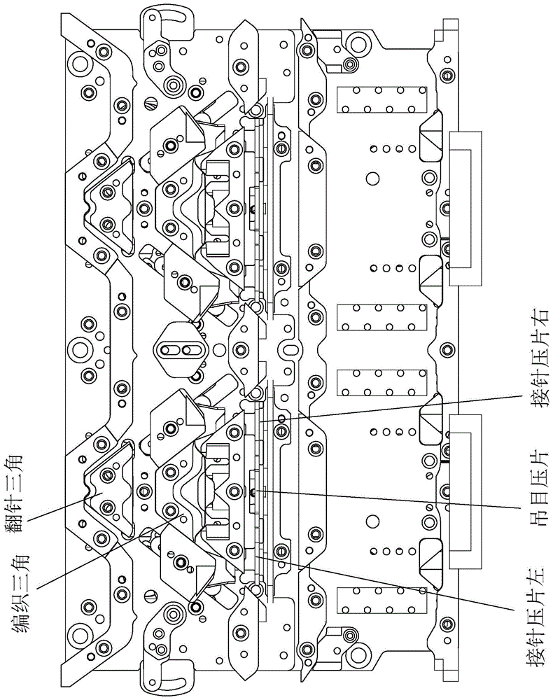 一种电脑横机山板联动机构的制作方法