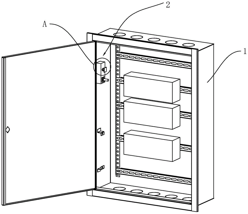 一种具有温度检测功能的配电柜的制作方法