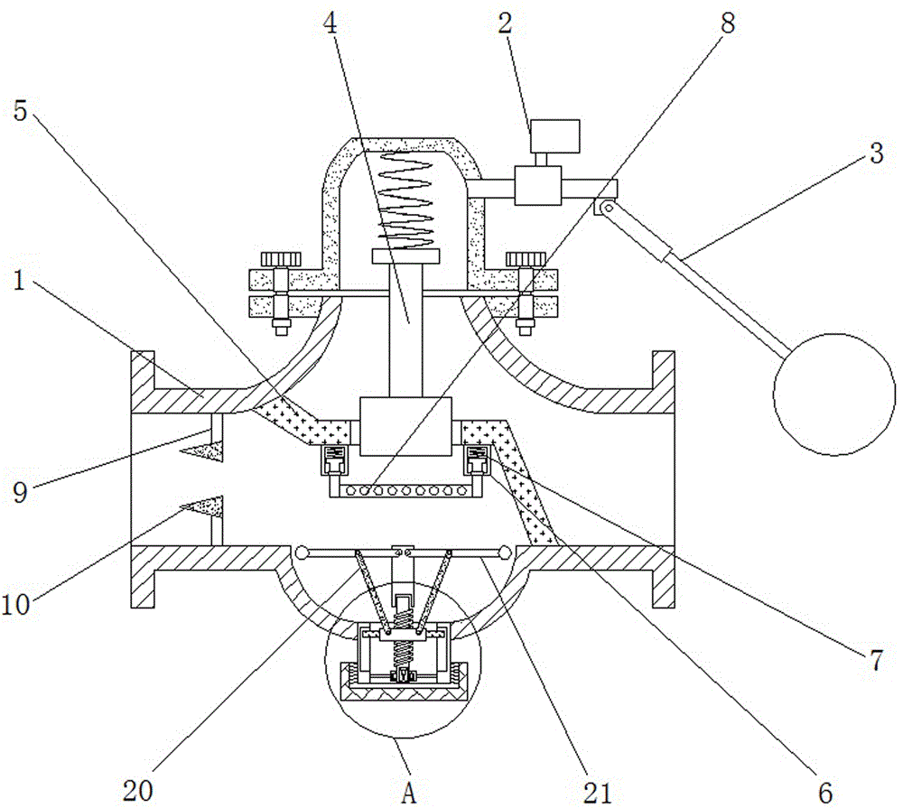 一种电动式机械水力遥控浮球阀的制作方法