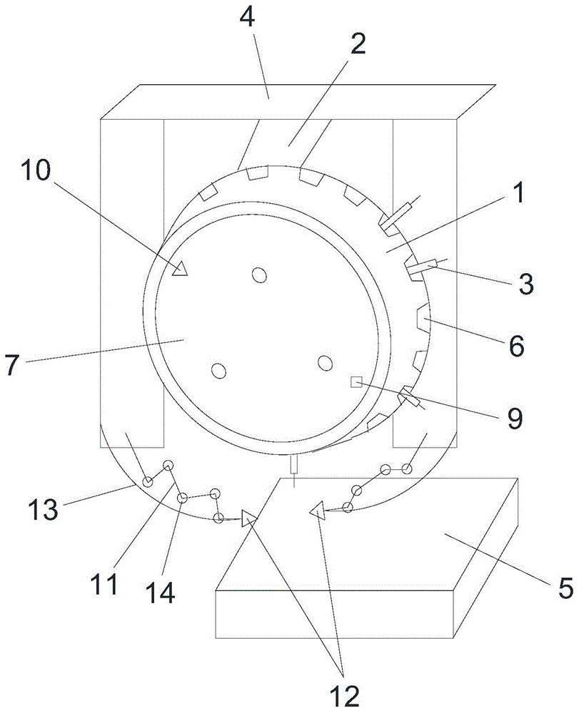 具有喷油管的旋转多钻头组件的制作方法